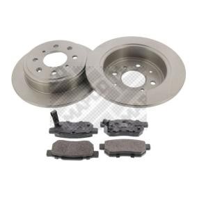 MAPCO 47537 Kit de travões HONDA