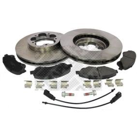 MAPCO 47666 Bremseskiver og -klosser FORD