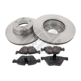 MAPCO 47871 Bremseskiver og -klosser BMW