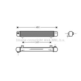 AVA COOLING SYSTEMS SB3018 Automat oljekjøler SAAB