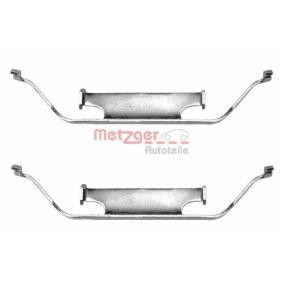 METZGER 109-1096 Zubehörsatz, Scheibenbremsbelag BMW 5 Touring (E34) 3.8 340 PS Otto