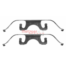 Comprar Kit de accesorios, pastillas de frenos de METZGER 109-1224 a bajo precio de 17,69&nbsp;&euro;