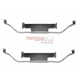 METZGER 109-1097 Zubehörsatz, Scheibenbremsbelag BMW 5 Touring (E34) 3.8 340 PS Otto