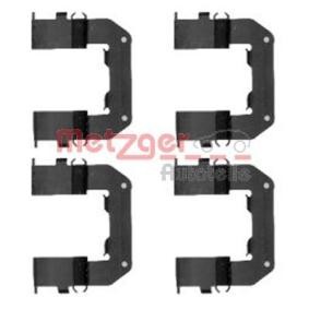 METZGER 109-1767 Kit d'accessoires, plaquette de frein à disque HYUNDAI SONATA V (NF) 2.0 144 CV Essence