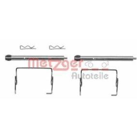 METZGER 109-1267 Zubehörsatz, Scheibenbremsbelag RENAULT LAGUNA 1 (B56, 556) 1.6 107 PS Otto