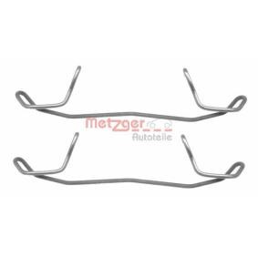 Achetez des Kit d'accessoires, plaquette de frein à disque METZGER 109-1123 à prix pour 15,68&nbsp;&euro;