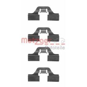 METZGER 109-1211 Zubehörsatz, Scheibenbremsbelag RENAULT Megane 4 Grandtour (K9A/M/N_) 1.6 115 PS Otto