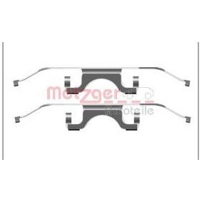 Comprar Kit de accesorios, pastillas de frenos de METZGER 109-1702 a bajo precio de 16,95&nbsp;&euro;