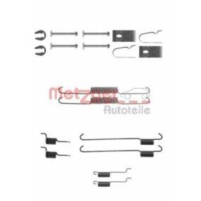 METZGER 105-0815 Kit de accesorios, pastillas de frenos SUZUKI LIANA Fastback 1.6 103 cv Motor otto
