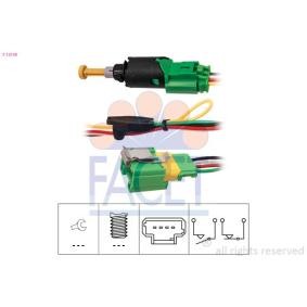 FACET 7.1213K Bromsljuskontakt CITROËN C4 I (LC_) 1.6 109 hk Bensinmotor