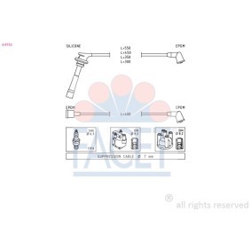 Acquista Kit cavi candele da FACET 4.9741 a buon mercato per soli 523,07&nbsp;&euro;