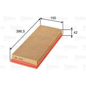 Osta Ilmansuodatin VALEO:llä 585093 edullisesti hintaan 9,91&nbsp;&euro;