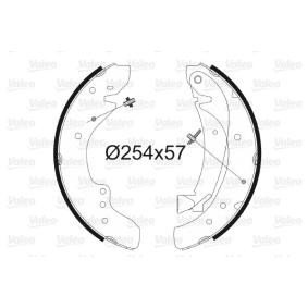 VALEO 562584 Bremsbacken FIAT DUCATO Bus (230) 2.0 109 PS Otto