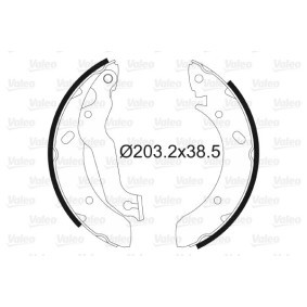 Køb Bremsebakkesæt af VALEO 562609 til den lave pris 385,19&nbsp;kr.