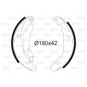 VALEO 562647 Bremsbacken RENAULT THALIA 2 (LU1/2) 1.5 64 PS Diesel