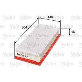 Osta Ilmansuodatin VALEO:llä 585294 edullisesti hintaan 23,66&nbsp;&euro;