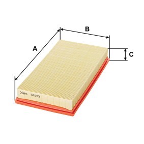 Osta Ilmansuodatin VALEO:llä 585113 edullisesti hintaan 11,68&nbsp;&euro;
