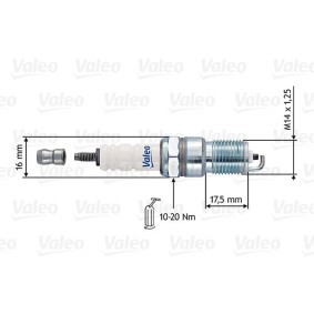 Zündkerze für RENAULT von VALEO