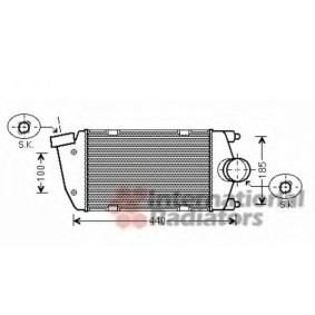 Acquista Intercooler da VAN WEZEL 74004058 a buon mercato per soli 503,75&nbsp;&euro;