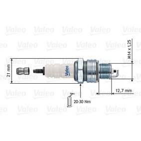 Osta Sytytystulppa VALEO:llä 246861 edullisesti hintaan 10,61&nbsp;&euro;