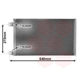 VAN WEZEL 43005444 Radiatore aria condizionata MERCEDES-BENZ CITAN
