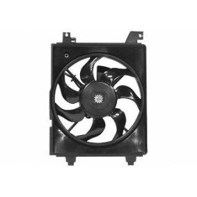 VAN WEZEL 8218751 Ventola, condensatore climatizzatore HYUNDAI