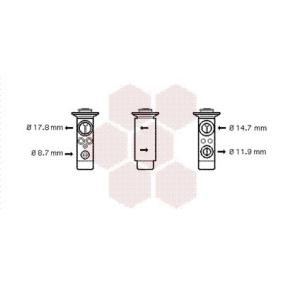 VAN WEZEL 06001362 Valvola espansione climatizzatore MINI