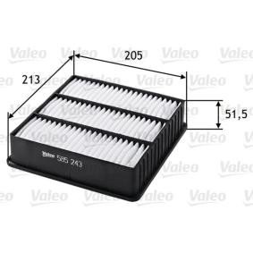 Osta Ilmansuodatin VALEO:llä 585243 edullisesti hintaan 17,14&nbsp;&euro;