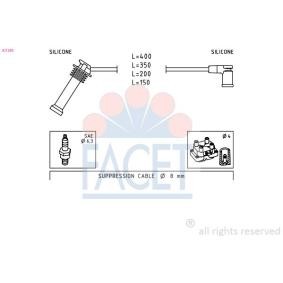 Acquista Kit cavi candele da FACET 4.7242 a buon mercato per soli 70,25&nbsp;&euro;