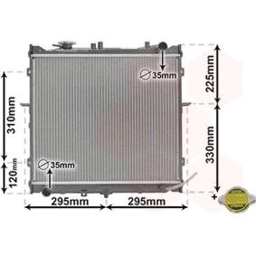 VAN WEZEL 83002022 Radiatore KIA RETONA