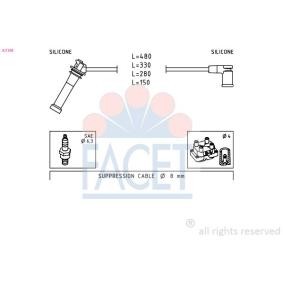 Acquista Kit cavi candele da FACET 4.7245 a buon mercato per soli 61,84&nbsp;&euro;