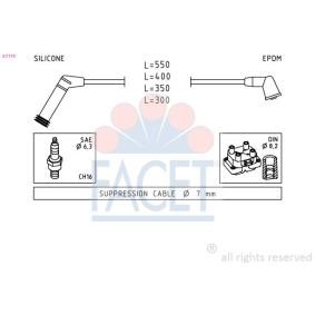 FACET 4.7119 Tändkablar HYUNDAI ACCENT 1 (X-3) 1.3 60 hk Bensinmotor