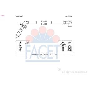 Zündleitungssatz von FACET 4.7059