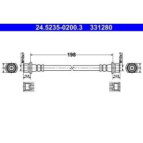 Compre Tubo flexível de travão da ATE 24.5235-0200.3 a um preço baixo por 26,47&nbsp;&euro;