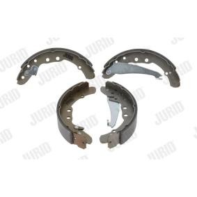 JURID 362220J Zapatas de freno AUDI A6