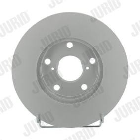 JURID 562269JC Bremsscheiben TOYOTA RAV 4 II (CLA2_, XA2_, ZCA2_, ACA2_) 2.0 150 PS Otto