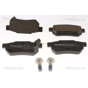 TRISCAN 8110 10014 Bromsbelägg ROVER 200 (RF) 1.1 60 hk Bensinmotor
