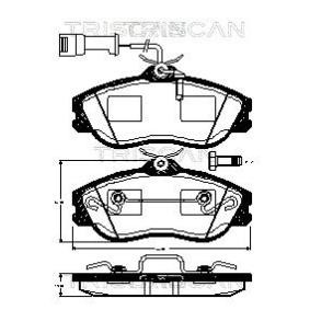 Acquista Kit pastiglie freni da TRISCAN 8110 29057 a buon mercato per soli 63,25&nbsp;&euro;