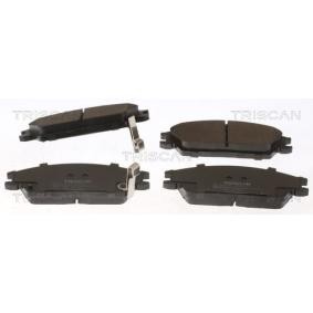 TRISCAN 8110 43023 Bromsbelägg HYUNDAI ACCENT 1 (X-3) 1.3 60 hk Bensinmotor