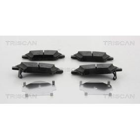 Acquista Kit pastiglie freni da TRISCAN 8110 43041 a buon mercato per soli 60,03&nbsp;&euro;