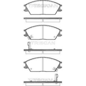 TRISCAN 8110 43182 Bromsbelägg HYUNDAI ACCENT 1 (X-3) 1.3 60 hk Bensinmotor