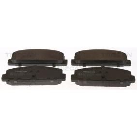 TRISCAN 8110 50002 Bremseklosser MAZDA 6 Station Wagon (GY) 2.3 162 hk Bensinmotor