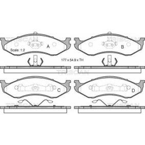 Acquista Kit pastiglie freni da TRISCAN 8110 80525 a buon mercato per soli 50,69&nbsp;&euro;