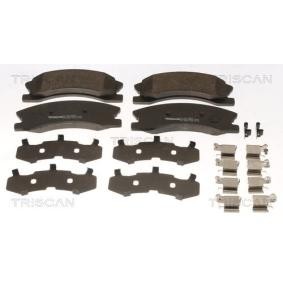 Acquista Kit pastiglie freni da TRISCAN 8110 80554 a buon mercato per soli 66,10&nbsp;&euro;
