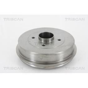 Kjøp Bremsetrommel av TRISCAN 8120 25207 til den lave prisen 1021,39&nbsp;kr