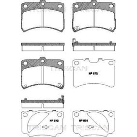Acquista Disco freno da TRISCAN 8120 42110 a buon mercato per soli 26,45&nbsp;&euro;