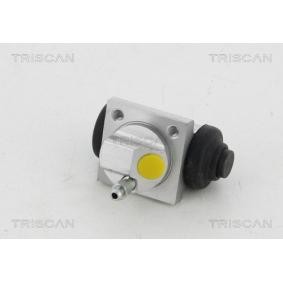 TRISCAN 8130 23006 Hjulbremsesylinder SMART FORTWO Coupé (451) 0.8 45 hk Diesel
