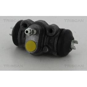 TRISCAN 8130 50028 Hjulbremsesylinder MAZDA 323 F 6 (BJ) 1.3 73 hk Bensinmotor