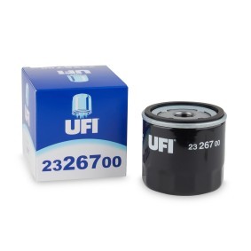 UFI 23.267.00 Filtro olio VOLVO V40 Cross Country (526) 1.6 180 CV Motore a ciclo otto