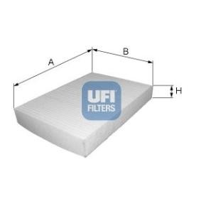 UFI 53.135.00 Filtro de habitáculo SUZUKI LIANA Fastback 1.6 103 cv Motor otto